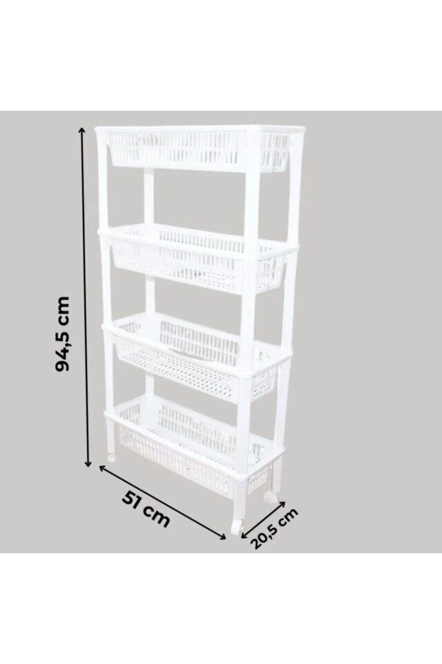 4 Katlı Mutfak Banyo Düzenleyici ORG-77