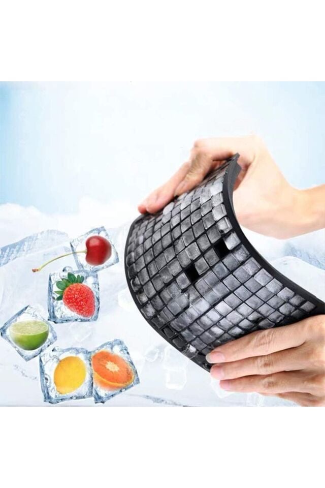 3 Adet Mini Buz Kalıbı Set, 3'lü Buz Kalıbı Seti, 160'lı Mini Buz Kalıbı