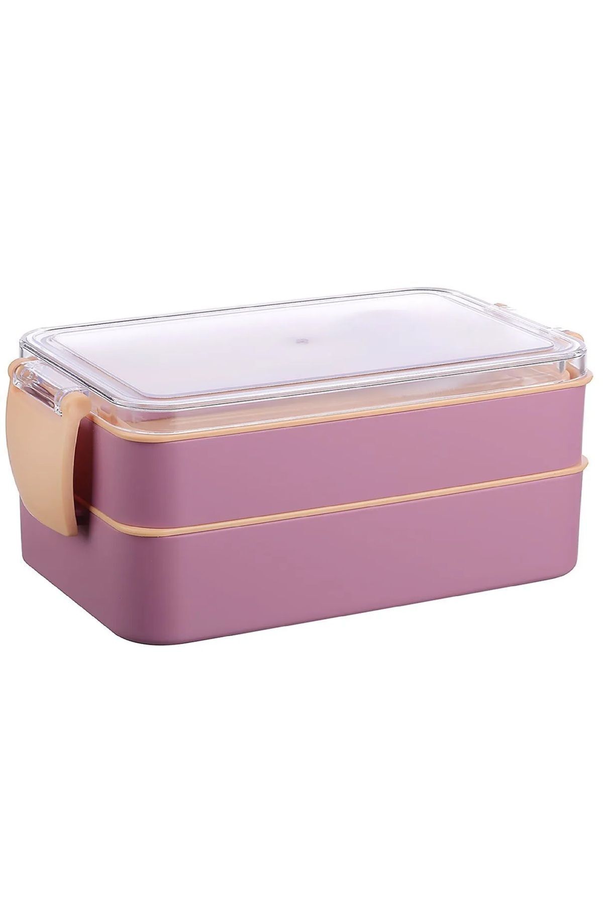 Pembe Fely 900 ml Beslenme Kabı Seti Saklama Kabı & Lunch Box Beslenme Kutusu Yeni Nesil Sefer Tası