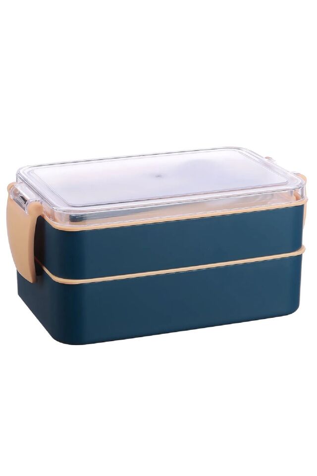 Mavi Fely 900 ml Beslenme Kabı Seti & Saklama Kabı & Lunch Box Beslenme Kutusu Yeni Nesil Sefer Tası