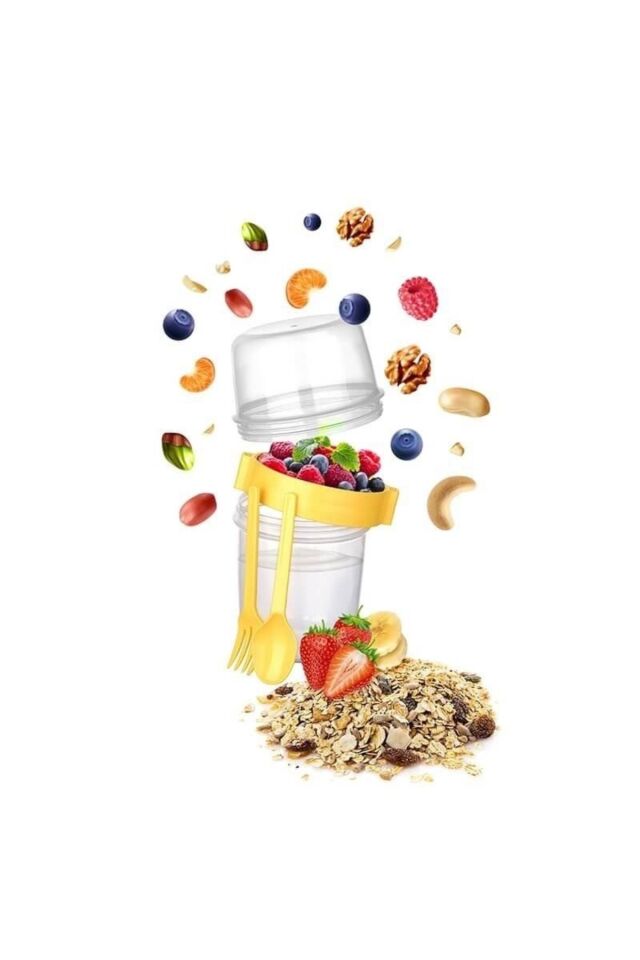 Titiz Take'n Go Büyük Boy Müsli Kabı 1100 ml Ap-9453 Kırmızı