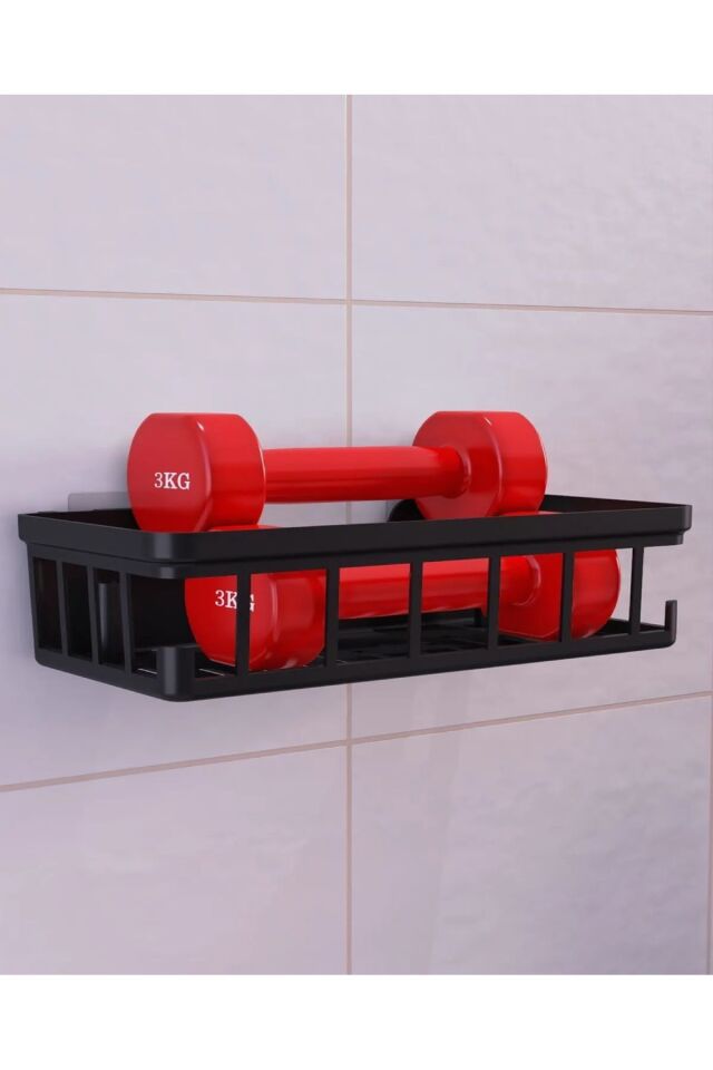 2'li Oslo Banyo Düzenleyici Şampuanlık Sabunluk 2 Li Set Kendinden Yapışkanlı Duş Rafı Organizer