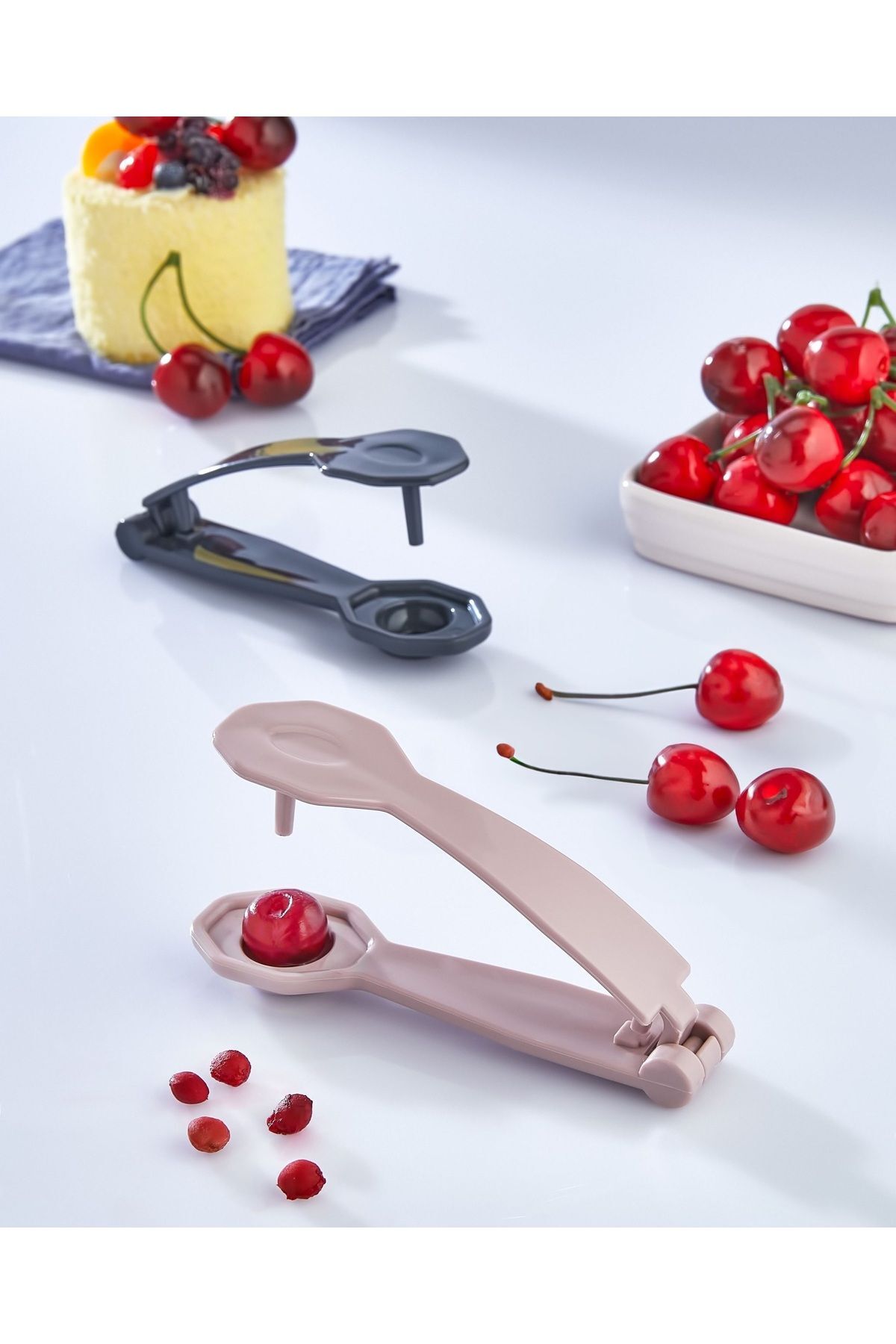 Çekirdek Çıkarma Aparatı Zeytin, Kiraz, Vişne  Küçük Meyve Çekirdeği Çıkarıcı Aparat