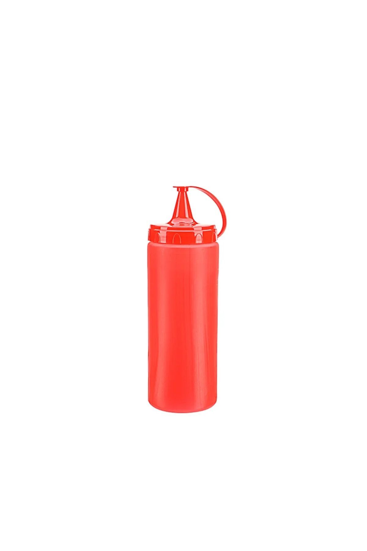 Kırmızı Ketçap Sızdırmaz Sos Şişesi 400ml AP-9417