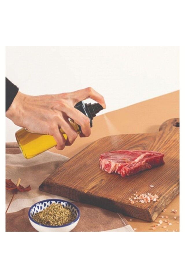 Cam Sprey Yağdanlık, Sprey Airfryer Yağdanlık, Spreyli Cam Sosluk, Sıvı Püskürtücü AR042