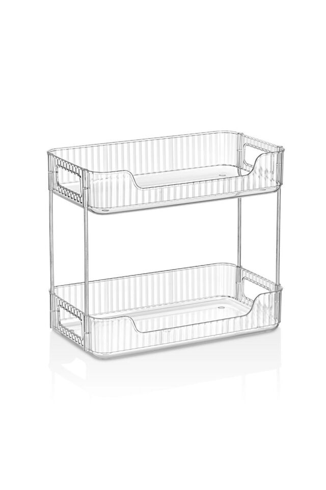 Via Organizer 2 Layer Mutfak Banyo Düzenleyici 2 Katlı Organizer 31 x 17 x 26 cm Org-06