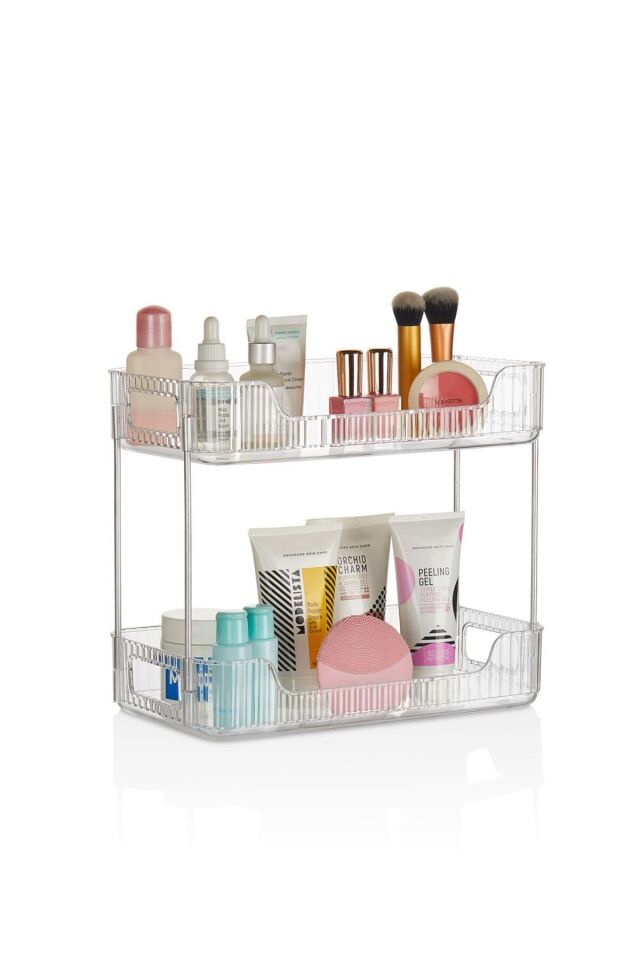 Via Organizer 2 Layer Mutfak Banyo Düzenleyici 2 Katlı Organizer 31 x 17 x 26 cm Org-06