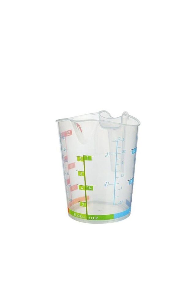 330 ml Ölçü Kabı, Ölçülü Mutfak Kabı, Dereceli Renkli Ölçü Kabı, Pratik Ölçülü Kap