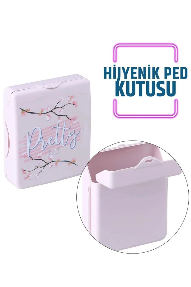 Çanta İçi Düzenleyici Ped Kutusu, Temiz ve Kullanışlı Kutu