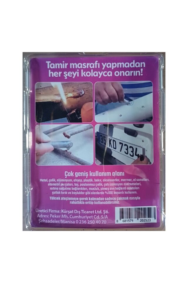 Silikon Içerikli , Alüminyum, Demir, Bakır, Kalay Toz Özlerinin Karışımı Güçlü Yapıştırma Ve Onarma