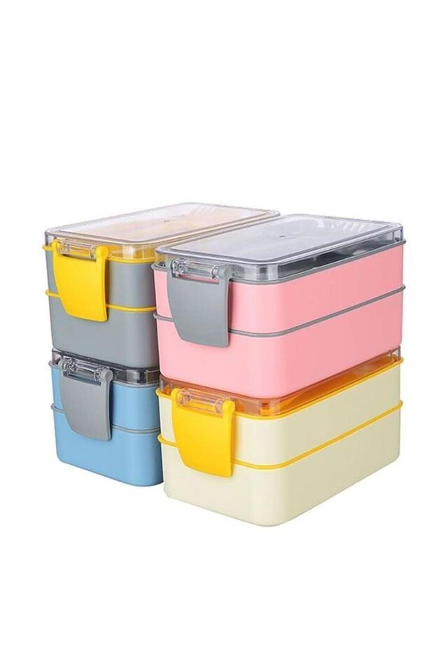 Titiz Fely Beslenme Kabı Seti, Saklama Kabı, Lunch Box Beslenme Kutusu