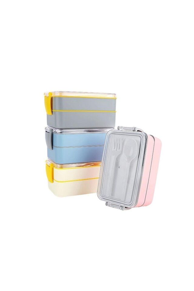 Titiz Fely Beslenme Kabı Seti, Saklama Kabı, Lunch Box Beslenme Kutusu