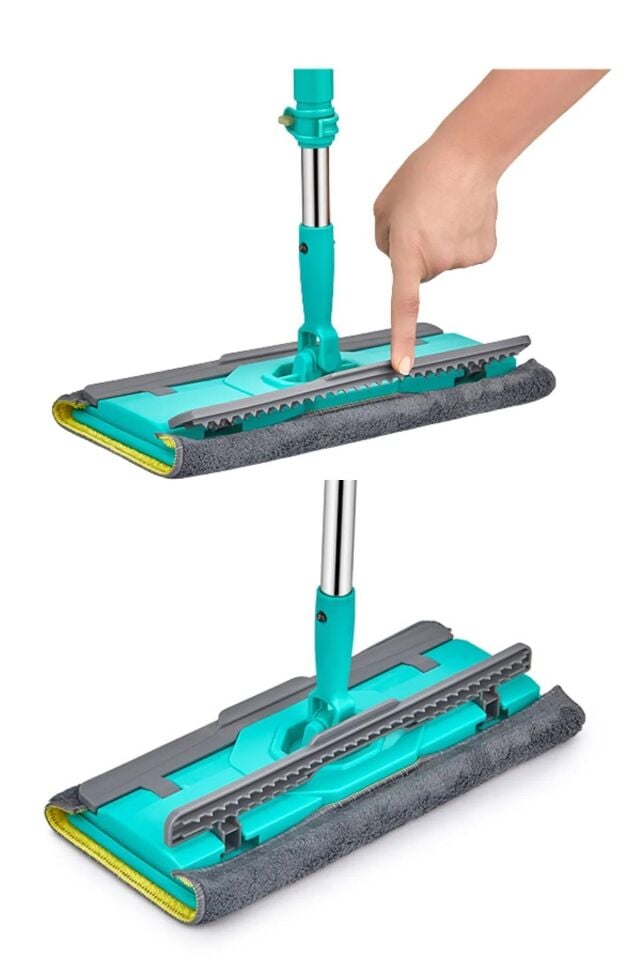 Kıskaçlı Mop Yengeç Mop Sillgech Super Bright Temizlik Seti EH-338