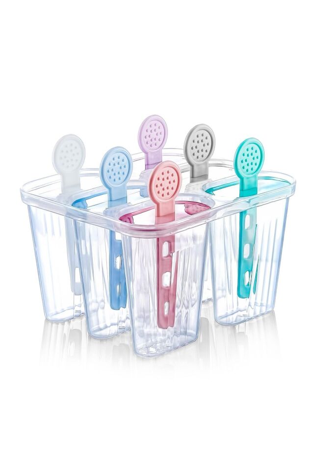6’lı Dondurma Kalıbı Meybuz Plastlife KP-158