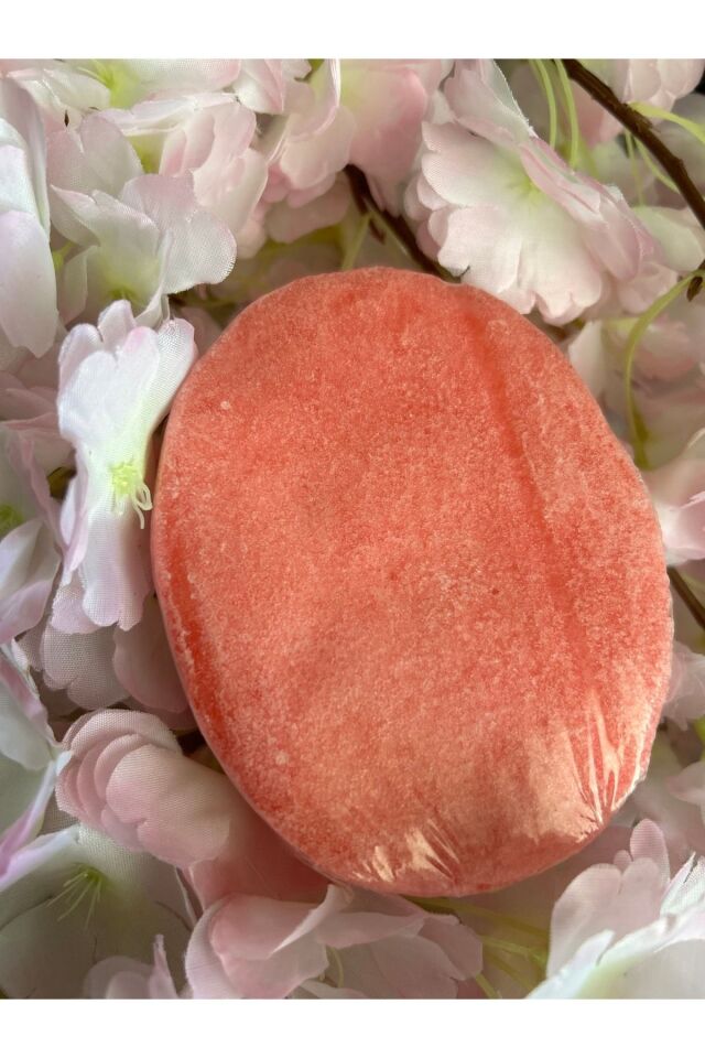 Doğal Süngerli Sabun, Gül Özlü Süngerli Sabunu 100 Gr.
