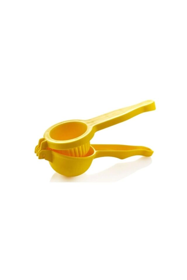 Pratik Sert Plastik Limon Sıkacağı - Limon Press Narenciye Sıkacağı
