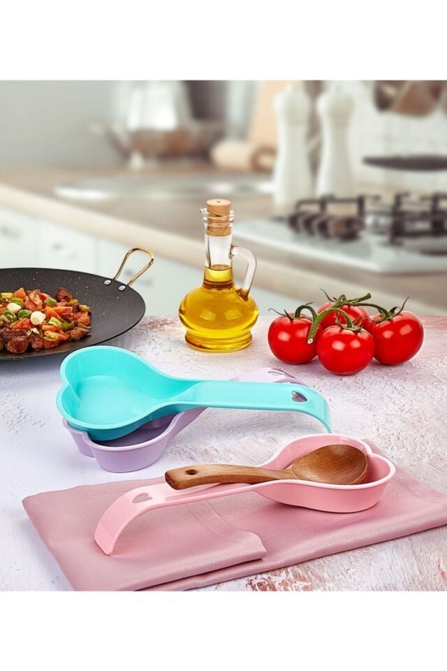 Kalpli Kepçe Ve Kaşık Altlığı - Kaşık Tutacağı Kp-120
