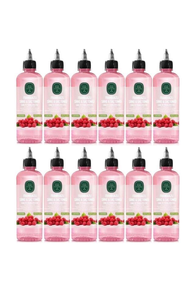 Frambuazlı Sirke & Saç Toniği 500 Ml 12 Adet