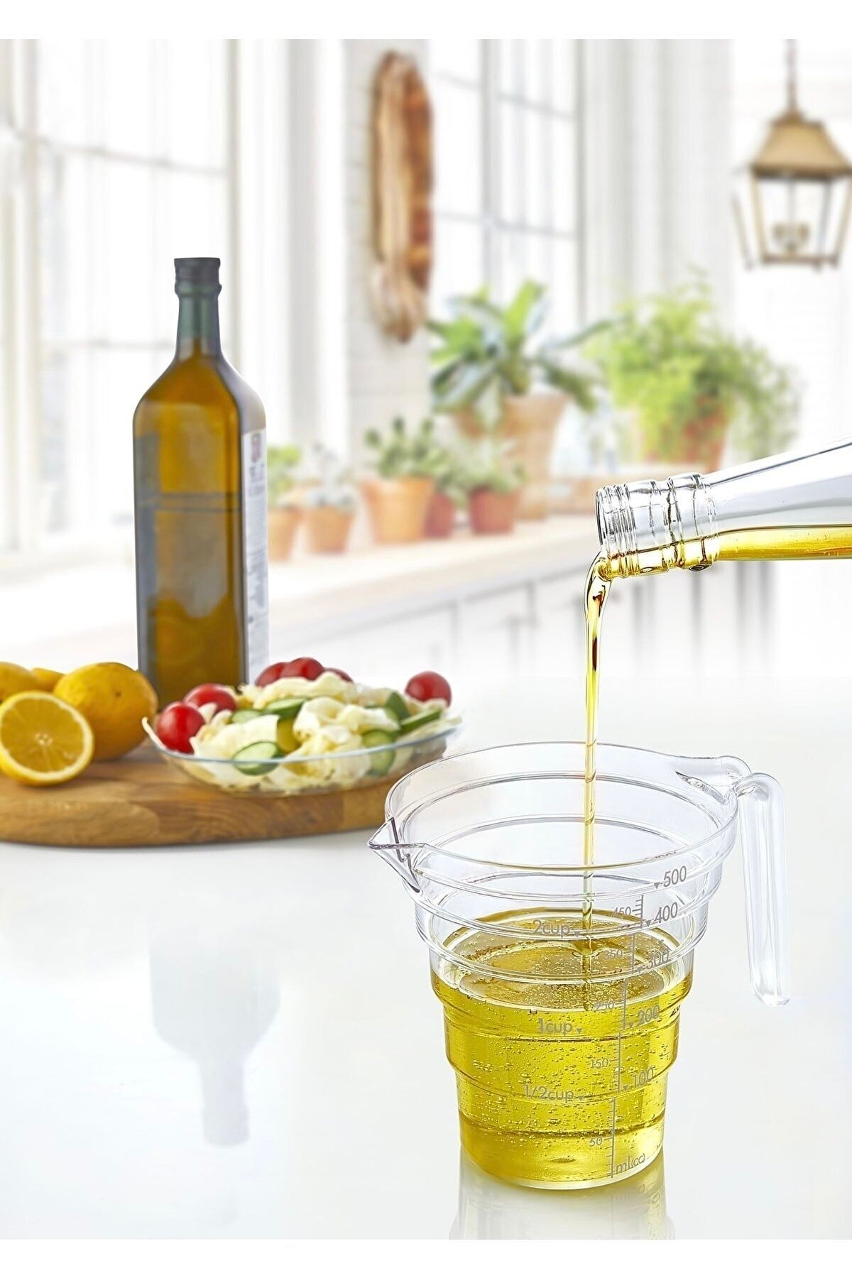 Plastlife Kristal Ölçü Kabı 500 Ml. Kp-141