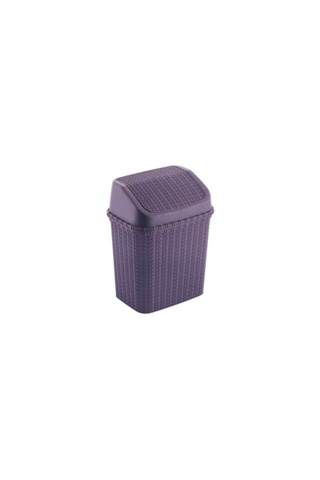 Emayhome Örgü Çöp Kovası Mürdüm Eh-412