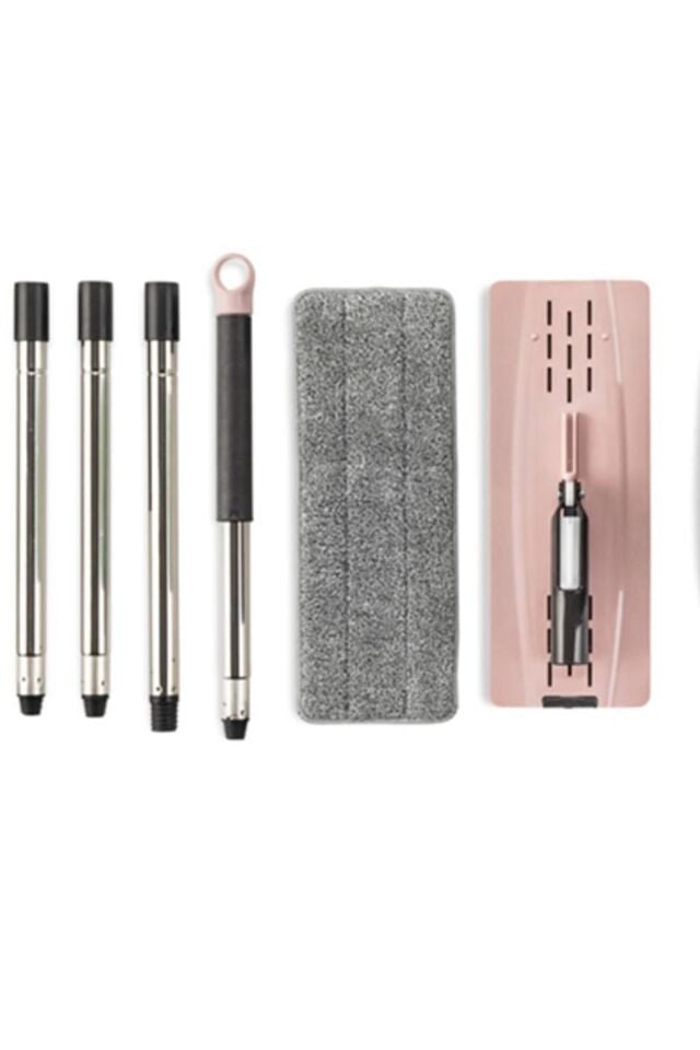 Sillgech Mop Flat 3'lü Sap Set Pembe (YENİ RENK) Standart Eh-261