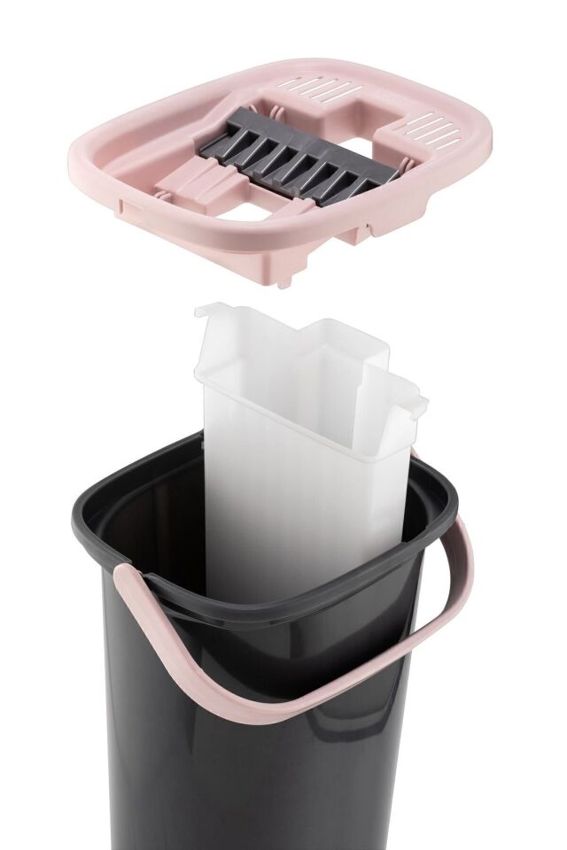 Sillgech Compact Temizlik Paspas Seti Siyah-pembe Eh-213