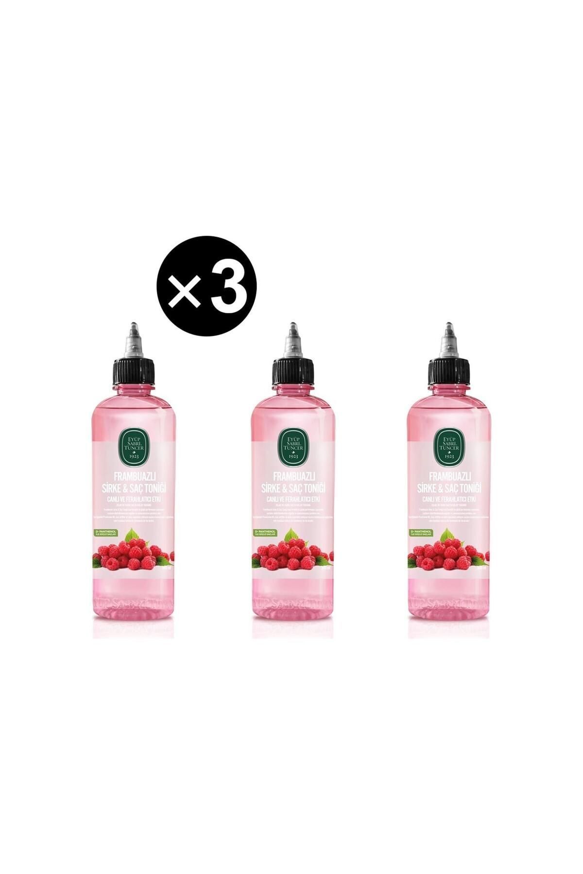 Frambuazlı Sirke & Saç Toniği 500 ml X3 Adet