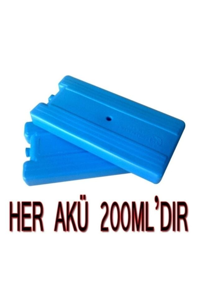 5 Adet Buz Aküsü Buz Kasedi Ice Box Soğuk Zincir