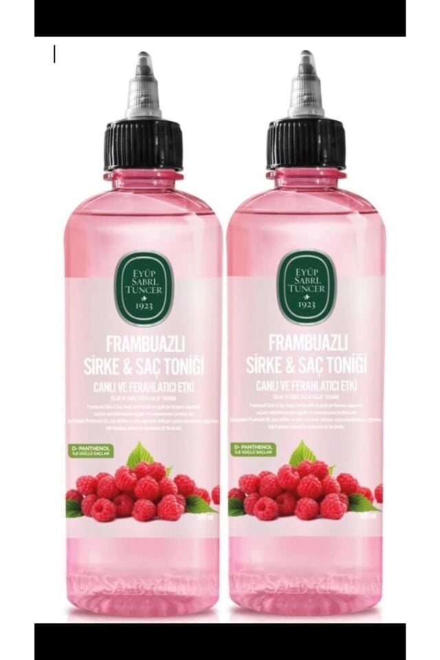 Tuncer Frambuazlı Sirke & Saç Toniği 500 Ml 2 Adet