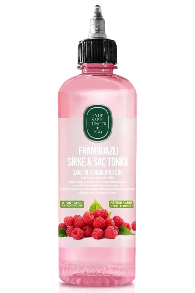 Saç Toniği 500ml Frambuazlı Sirkeli (2 Lİ SET)