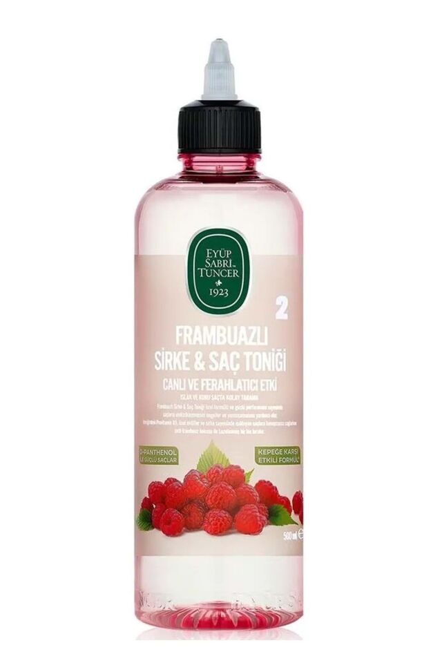 Saç Toniği 500ml Frambuazlı Sirkeli (12 Lİ SET)