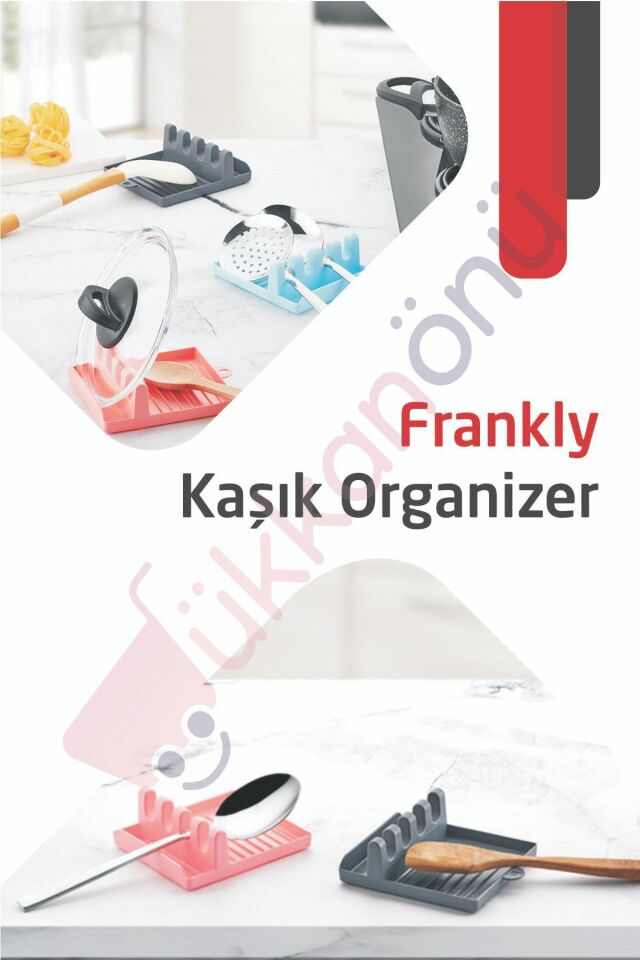 Tencere Kapak Tutucu Ve Kaşıklık Tencere Kapağı Standı Kaşık Kepçe Altlığı Düzenleyici Organizer