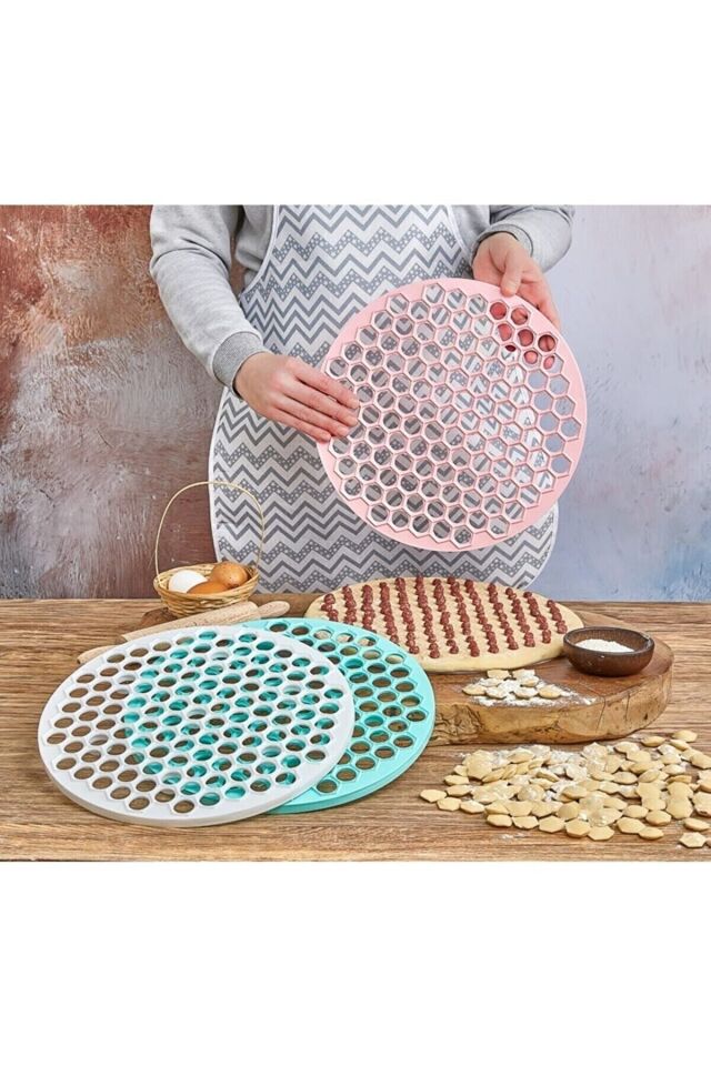 Pratik Büyük Mantı Kalıbı Mantı Matik Hamur Kesme Aparatı 32 Cm. Kp-121