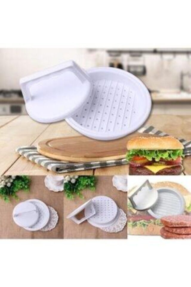 Harikaev Hamburger Köfte Kalıbı Köfte Presi Şekillendirici Burger Press Pratik Köfte Yapma Aparatı