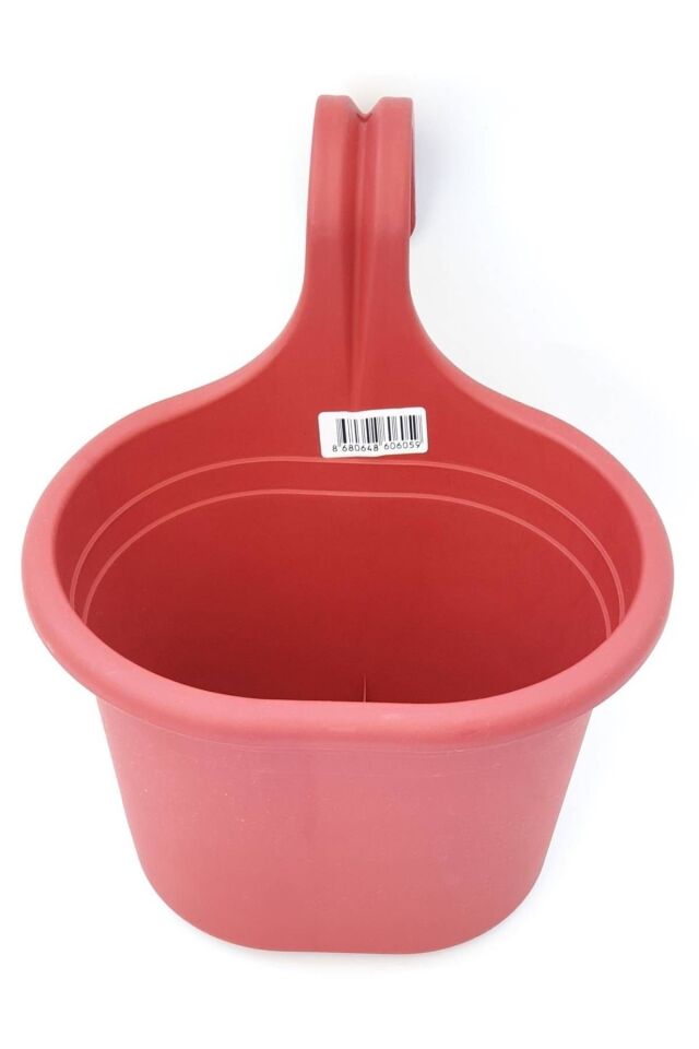 Tombik Saksı Askılı Balkon Saksısı 3 Litre Tom No:1
