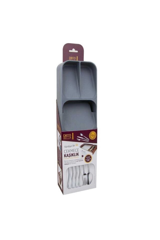 Deco Bella 50809 Çekmece Içi 5 Bölmeli Kaşıklık Beyaz