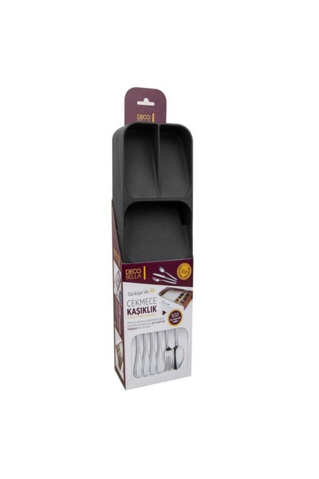 Deco Bella 50809 Çekmece Içi 5 Bölmeli Kaşıklık Beyaz