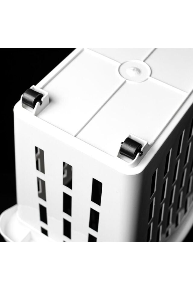 4 Adet Beyaz Tekerlekli Dolap İçi Düzenleyici Sepet, Tekerlekli Pratik Düzenleme Sepeti Beyaz